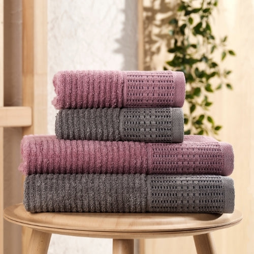 Dory 4'lü Banyo Aile Havlu Seti