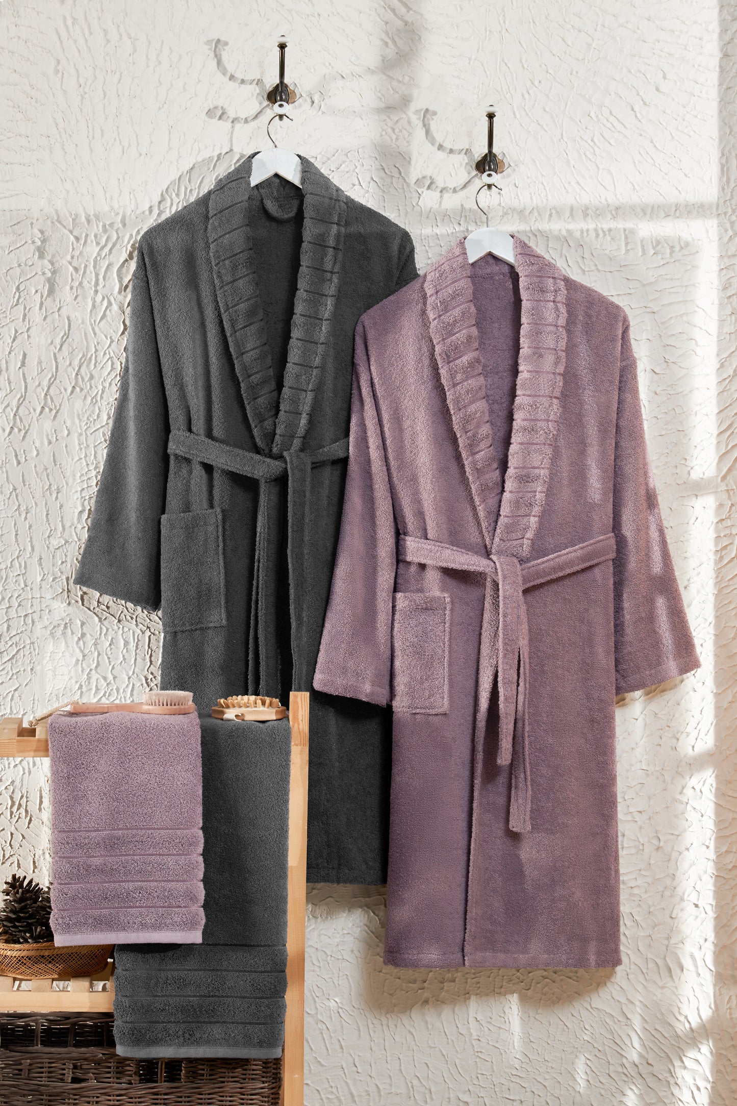 PAMUKLU BORNOZ TAKIMI